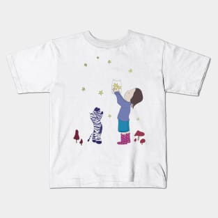 catch a falling star Kids T-Shirt